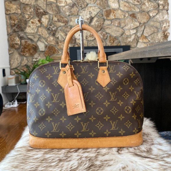 LOUIS VUITTON Monogram Alma PM Handbag Satchel - Picture 13 of 13